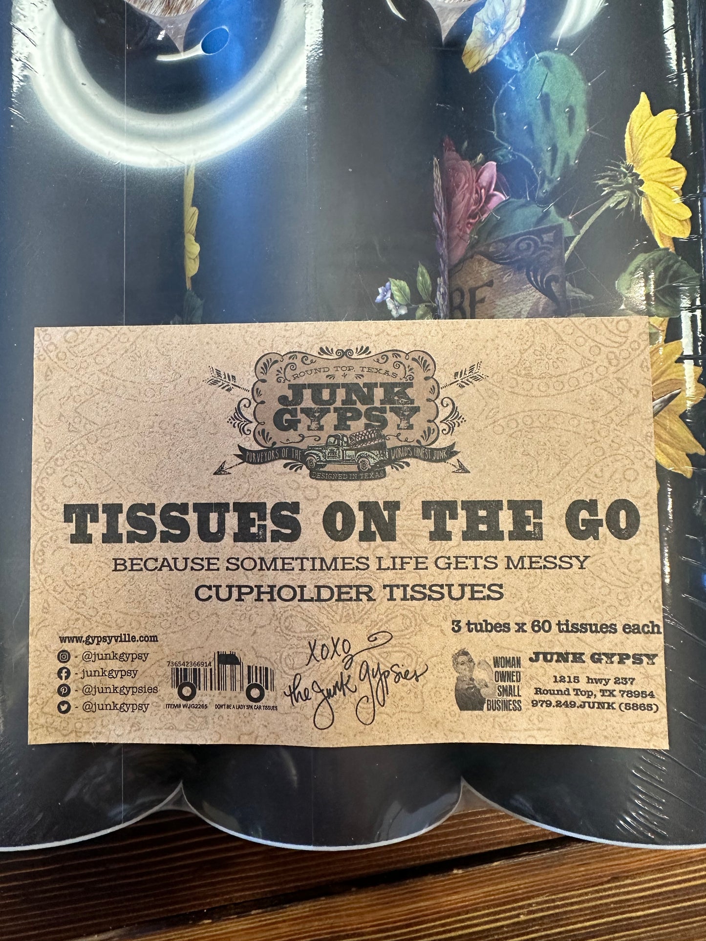Junk Gypsy Tissues On The Go