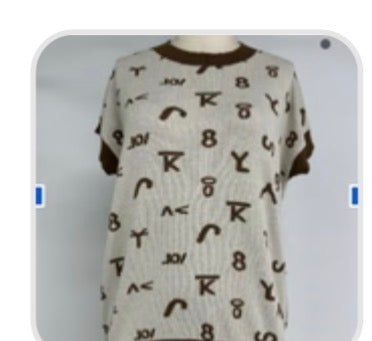 Cowgirl Code Sweater Top