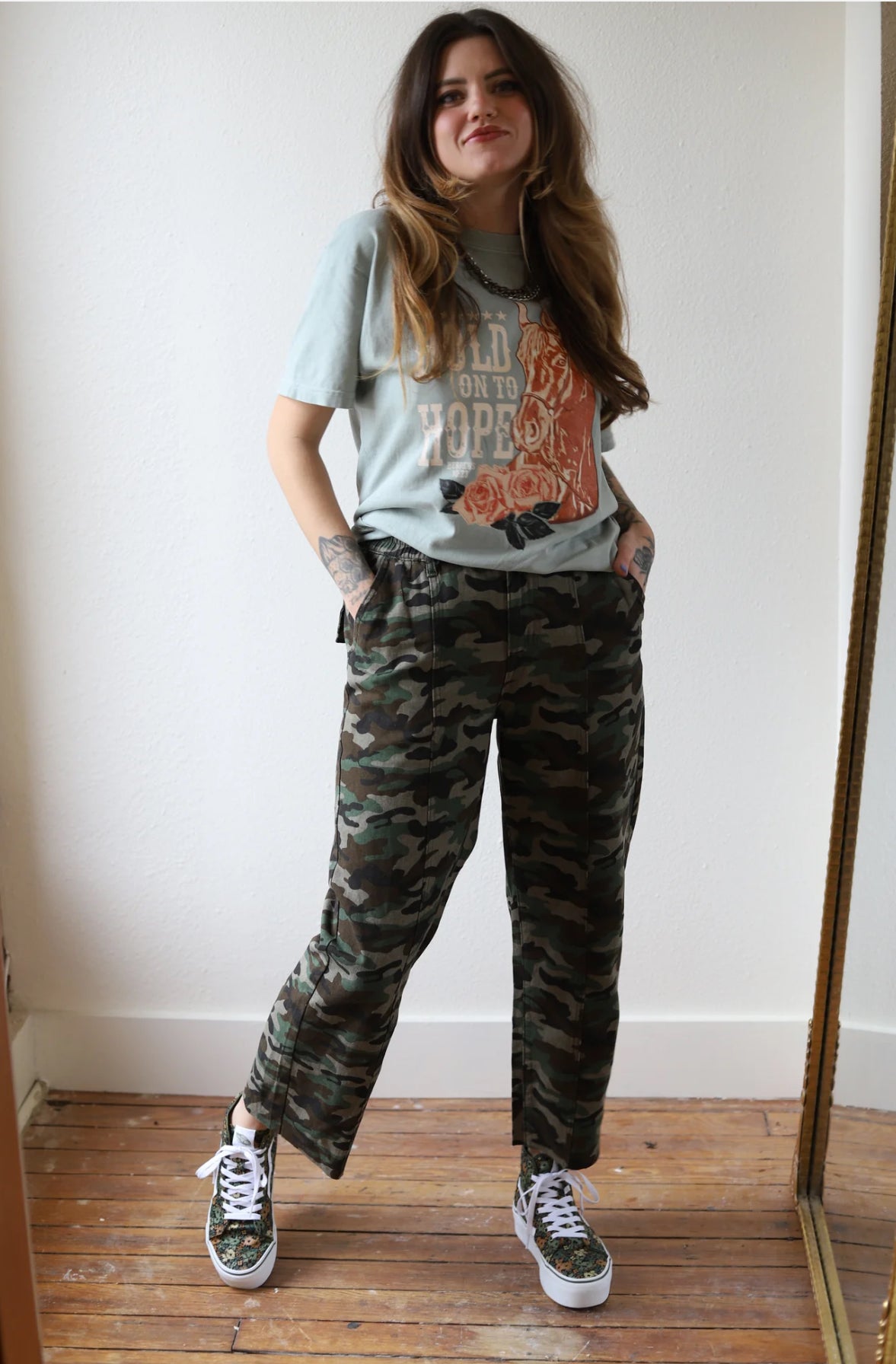 Camo Jogger Pants