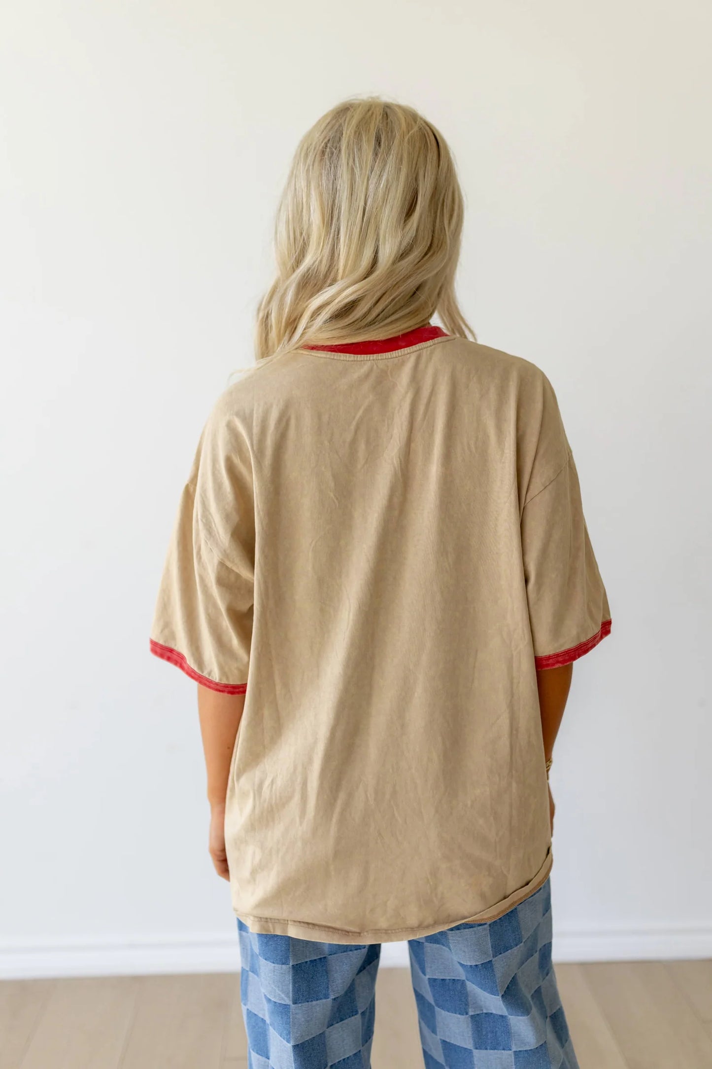 RED RINGER RODEO TEE