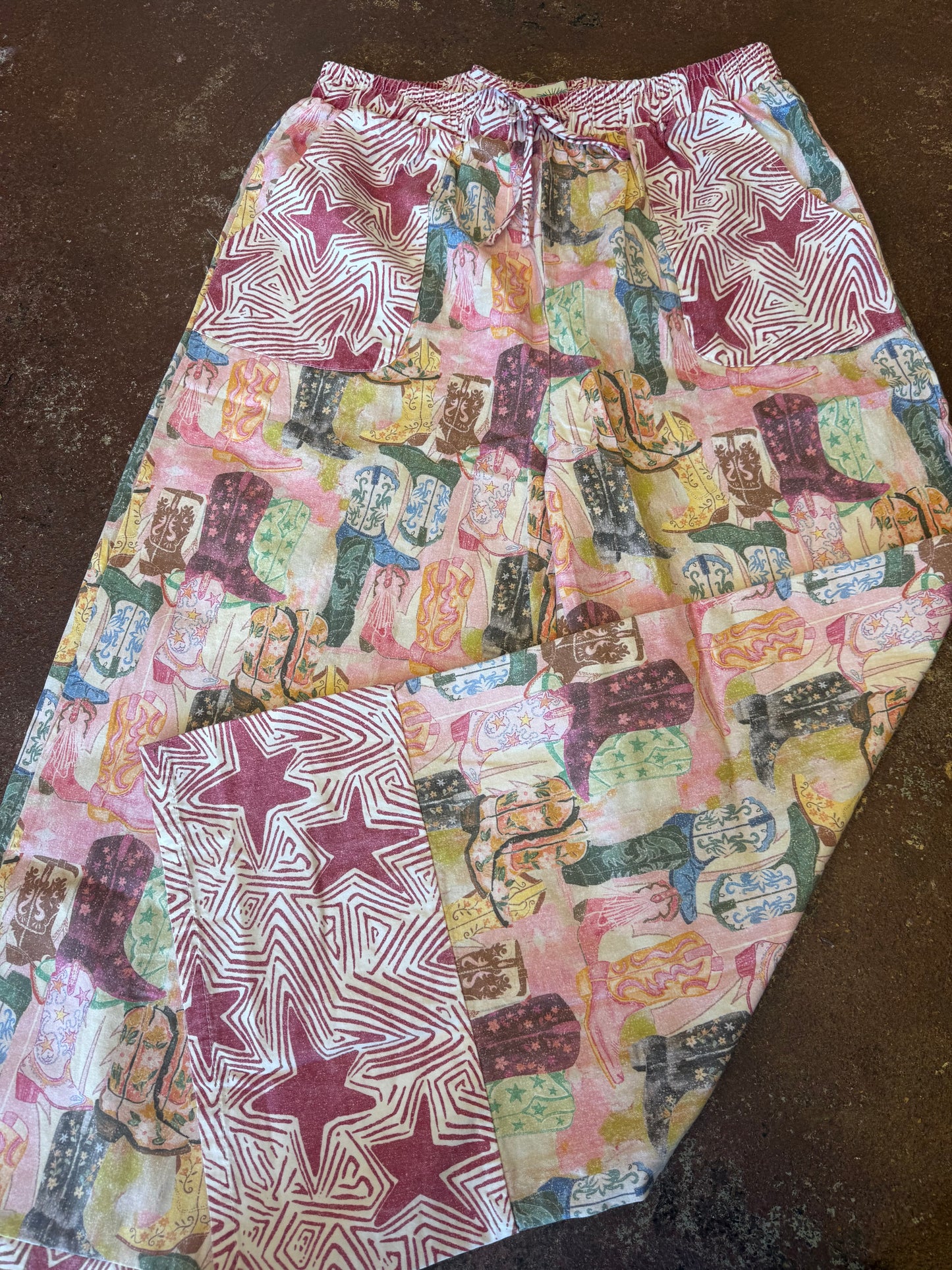 MIXED BOOTS PANTS