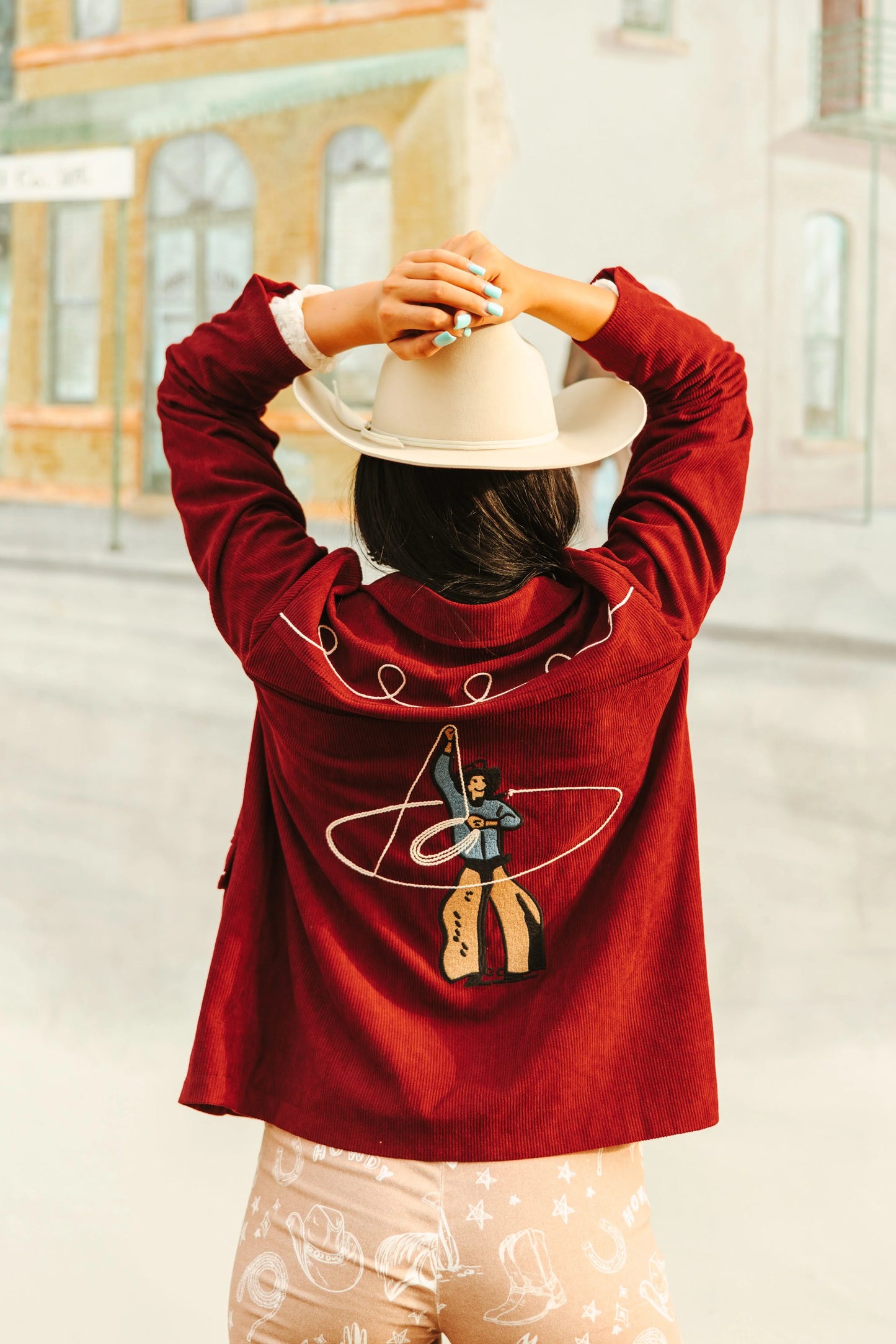 ROPING COWBOY BLAZER