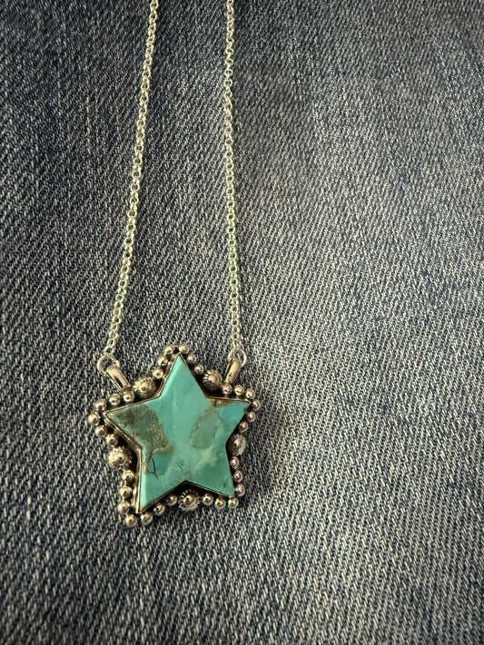 Shooting Star Turquoise Necklace