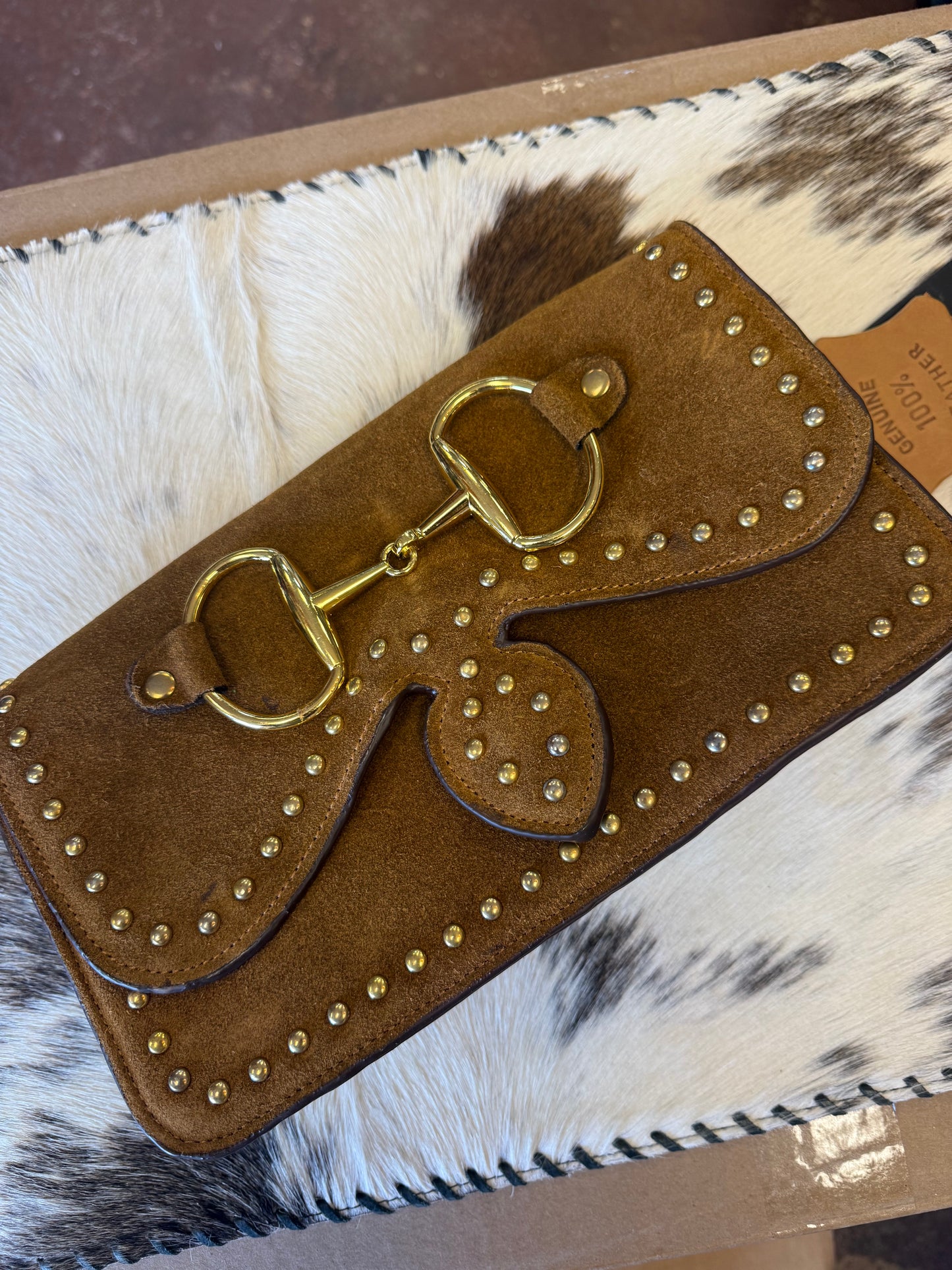 Gold Glam Cowgirl Bag