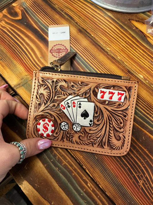 Ace Of Spades Coin Pouch