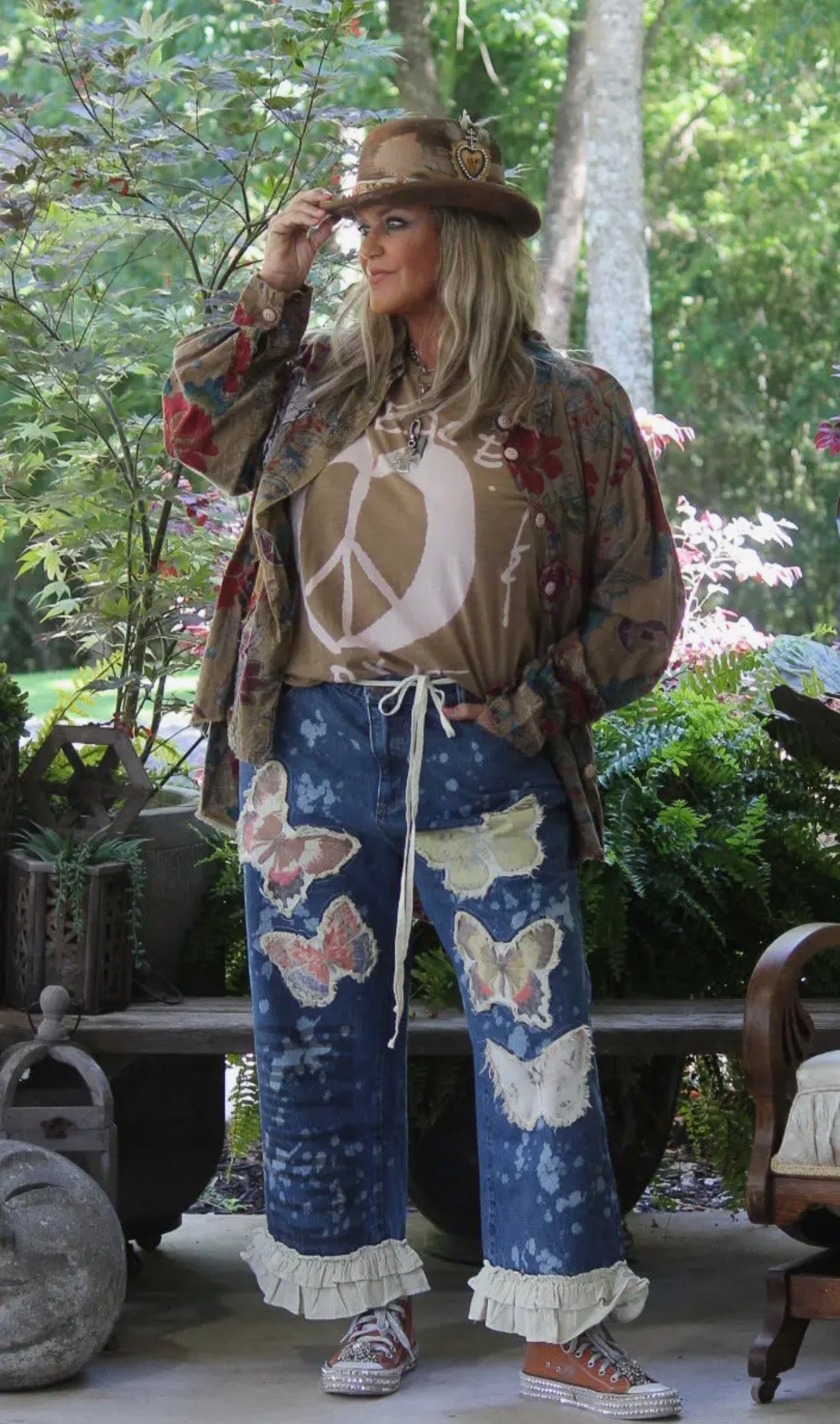 Flutter Sky Jeans