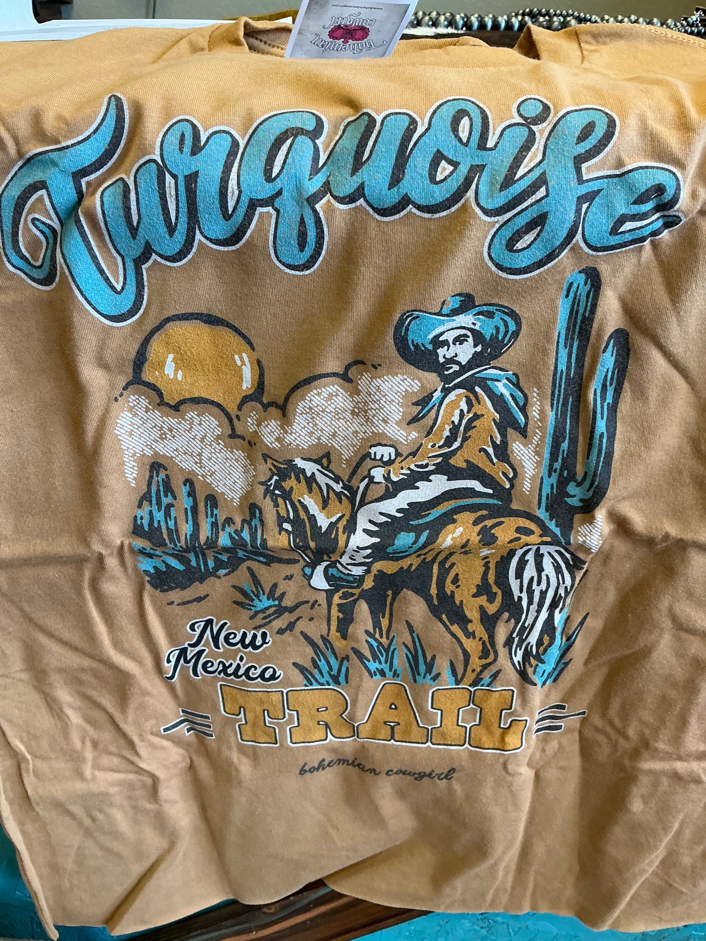 Turquoise Trail Toast