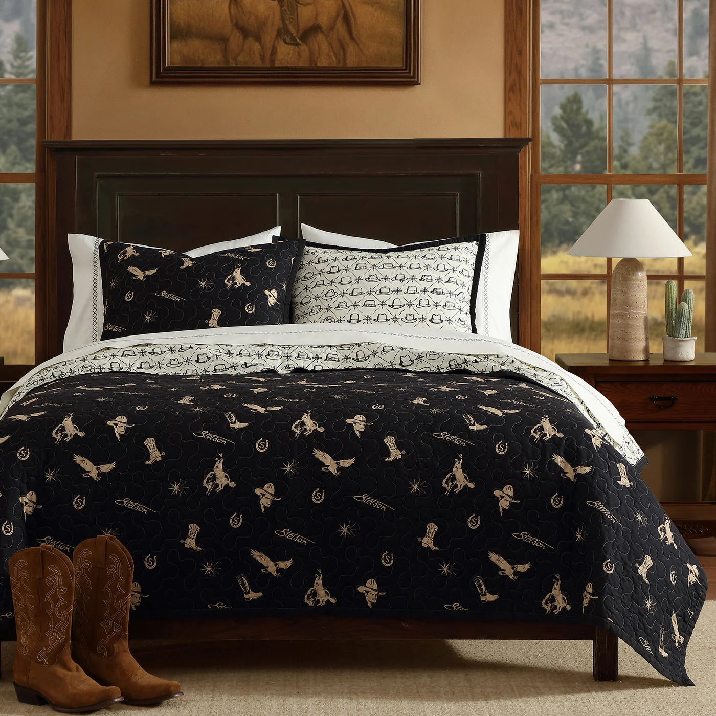 CONVERSATION REVERSIBLE
QUILT SET