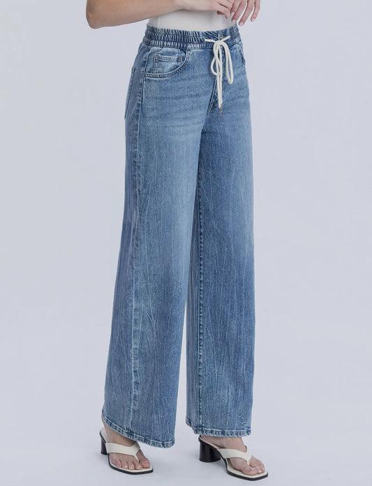 FLYING MONKEY DRAWSTRING JEANS
