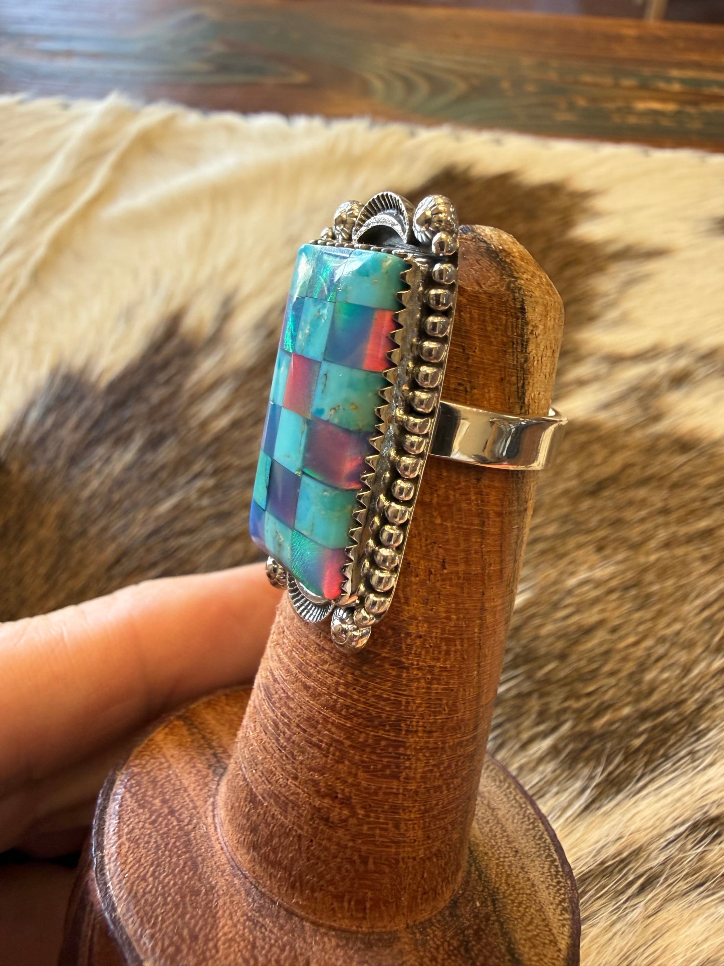 Kandy Kay Multi Colored Sterling Silver Ring