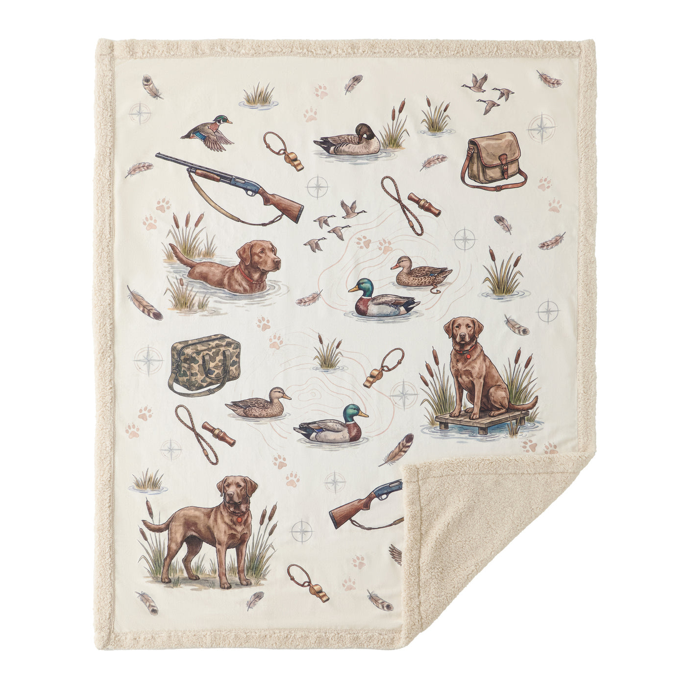 Duck Camp Campfire Sherpa
Throw