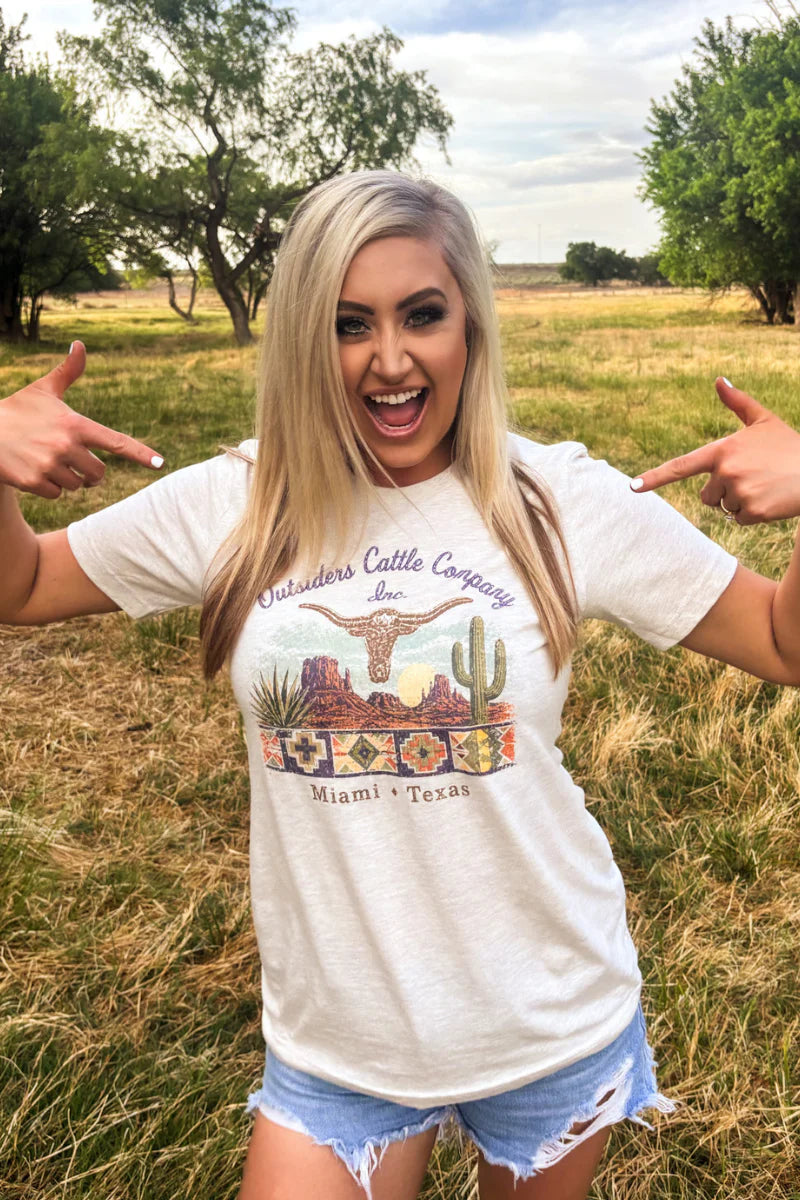 OUTSIDERS CATTLE TEE