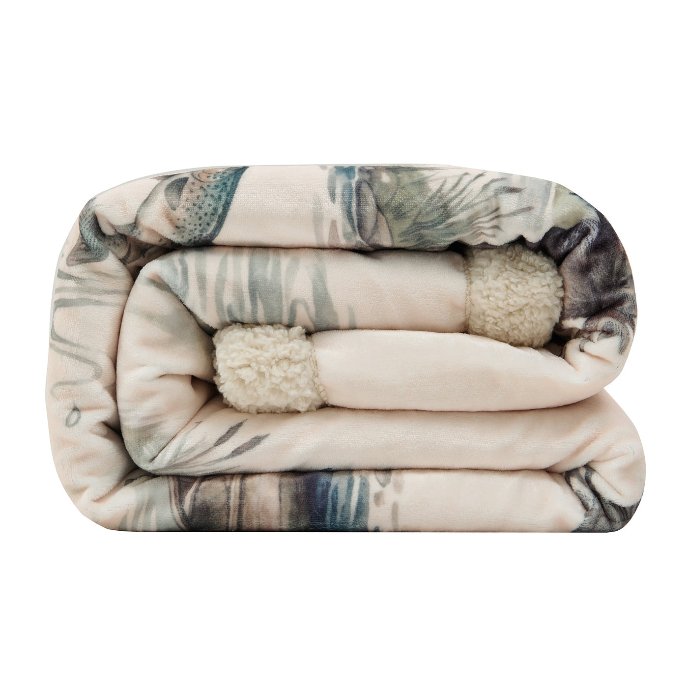 Cabin Country Campfire Sherpa
Throw