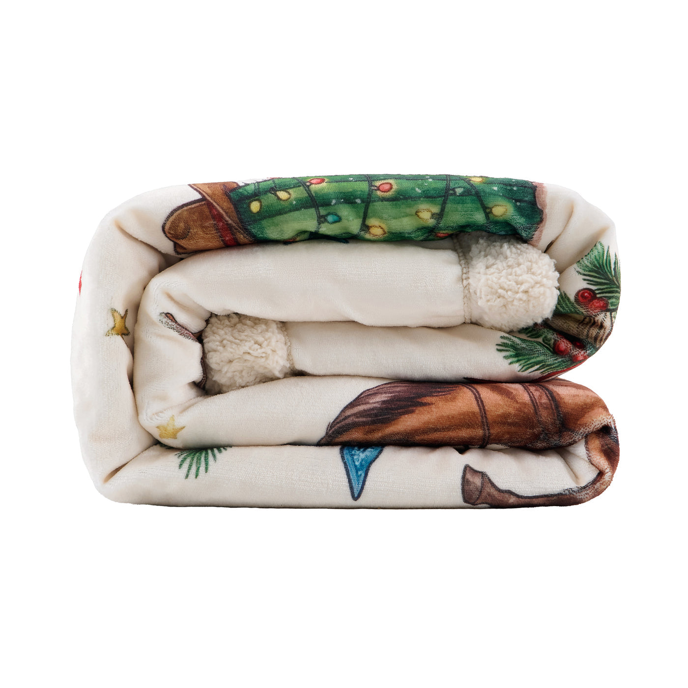 Western Christmas Campfire
Sherpa Throw