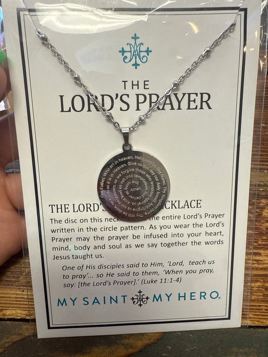 Our Father Prayer Necklace