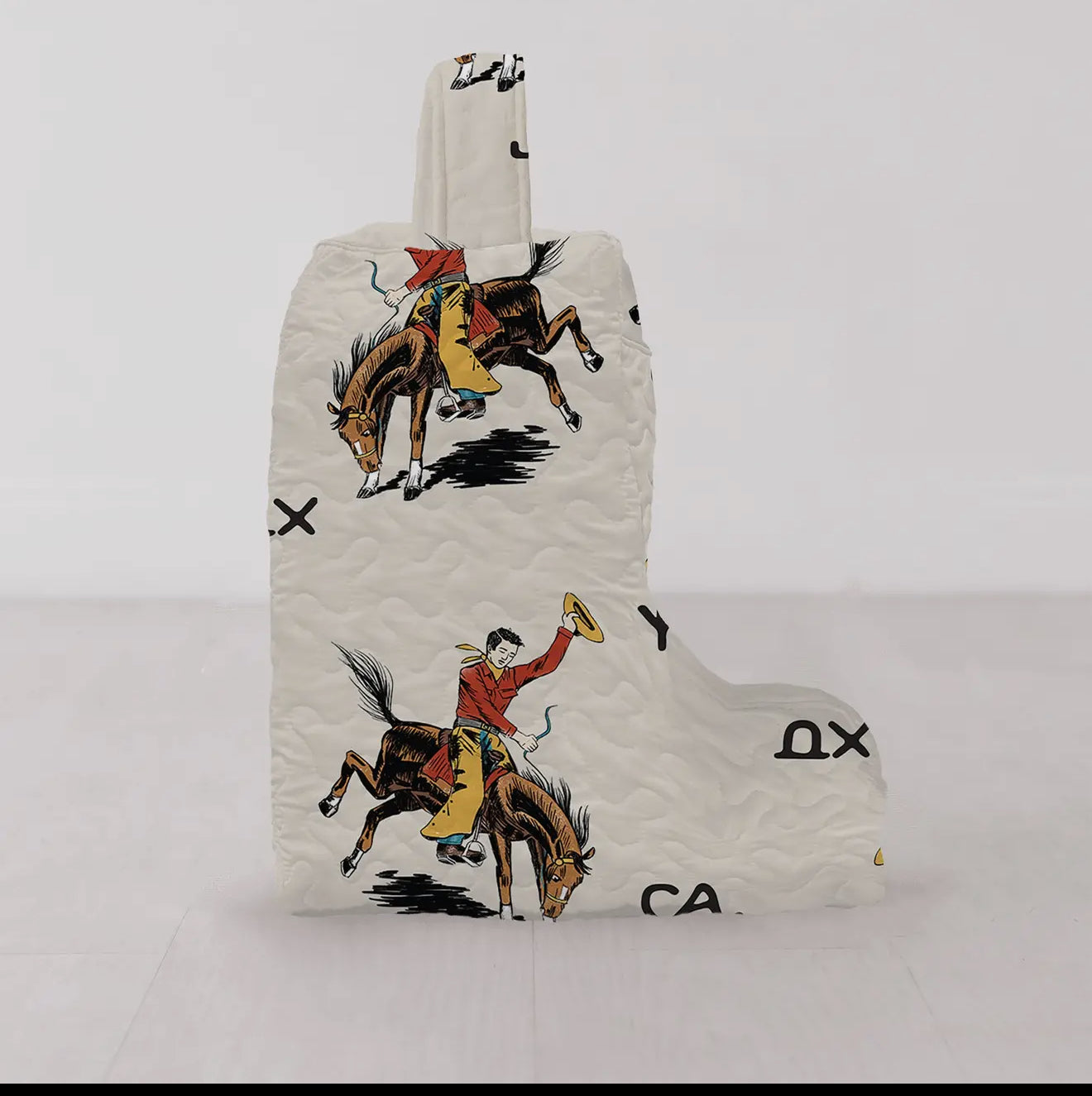 Quilted Baby Boot Bag