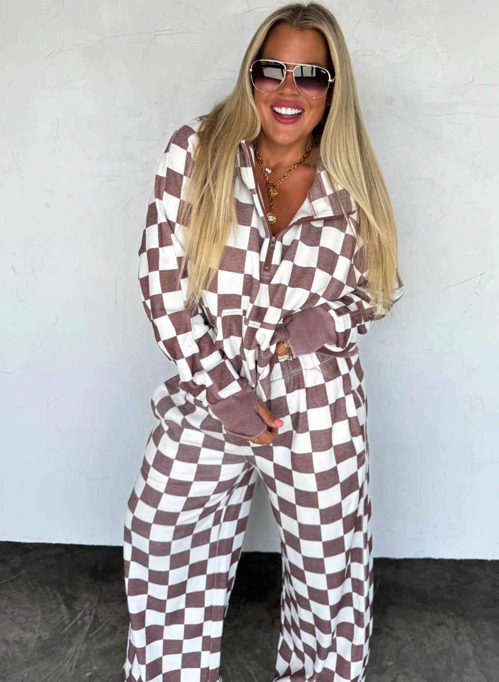 Checkered Chuck Set