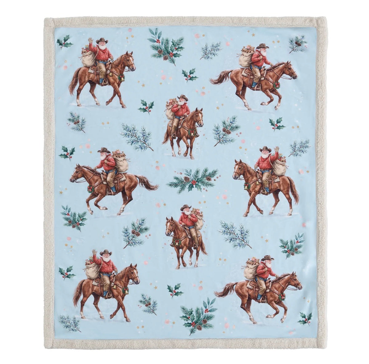Santa on Horseback - Campfire
Sherpa Throw
