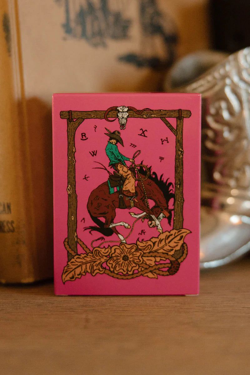 PINK OUTLAW PLAYING
CARDS