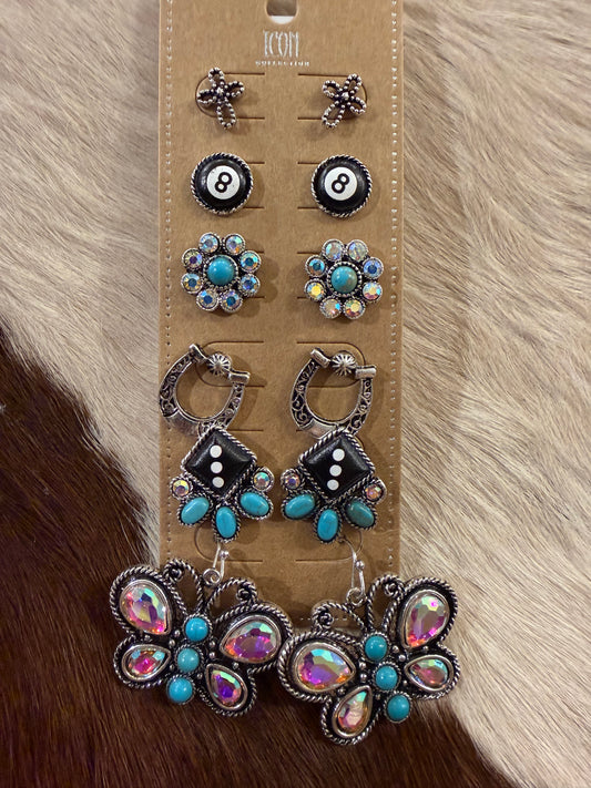 Butterflies & Blossoms Earring Set