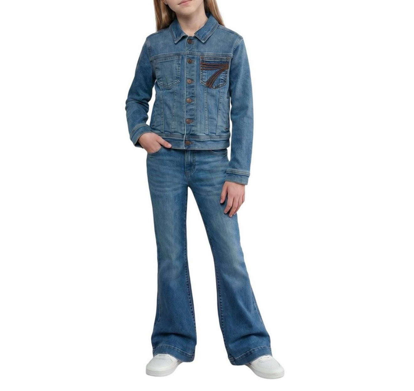 MINI ADI JACKET *or* GIRLS MINI DOJO Jeans in Slim illusion