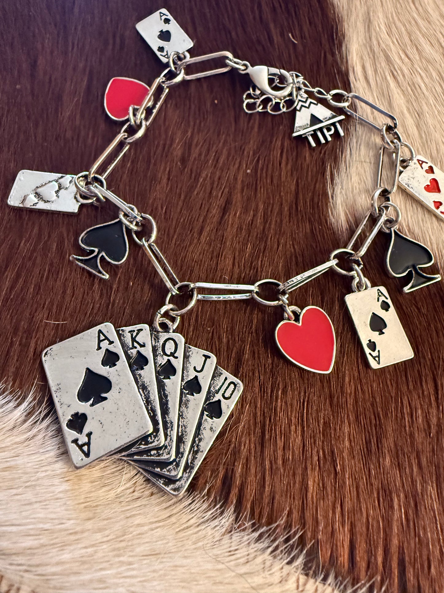 Show Your Hand Charm Bracelet
