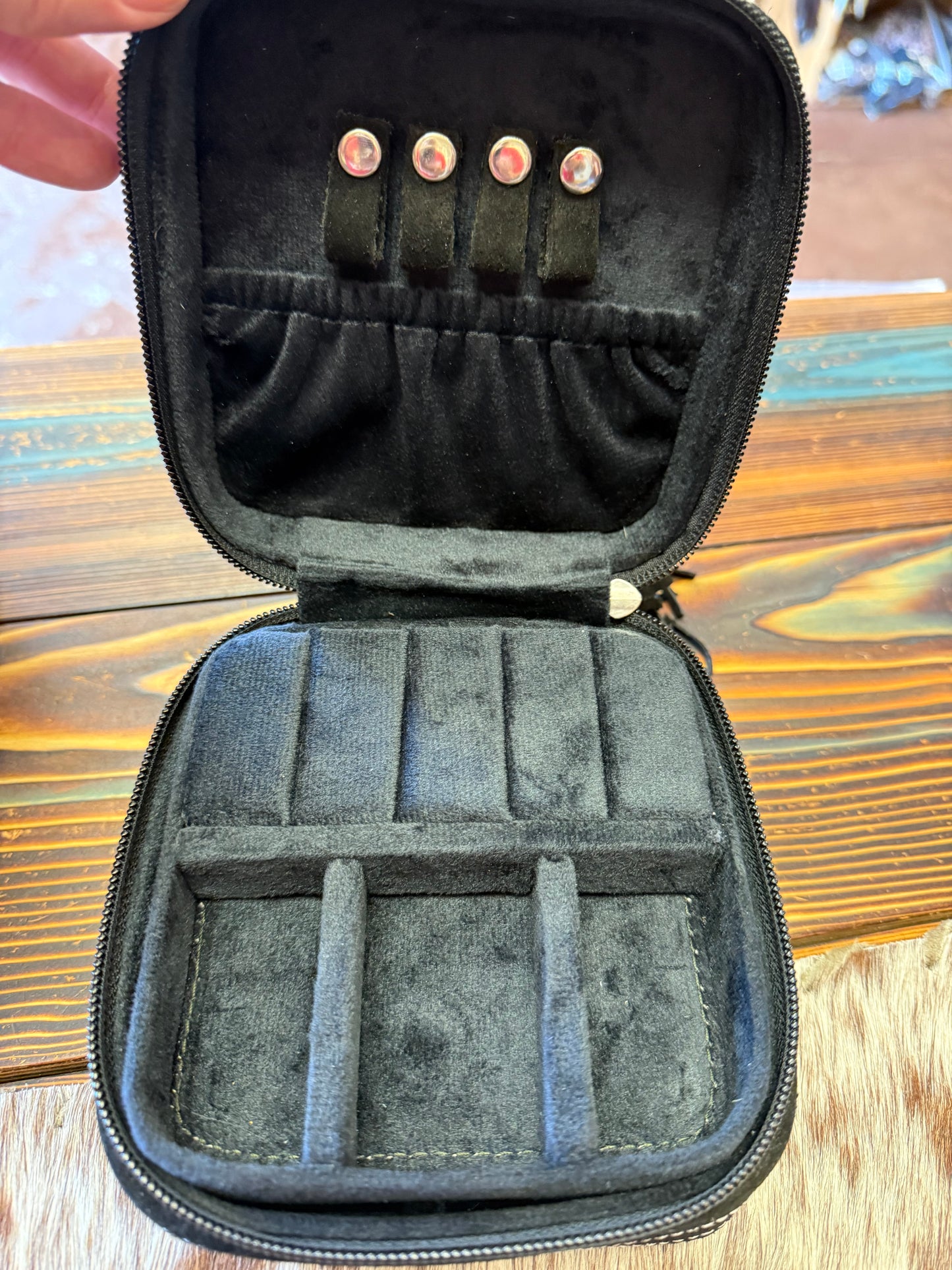 Boot Stitch Jewelry Case