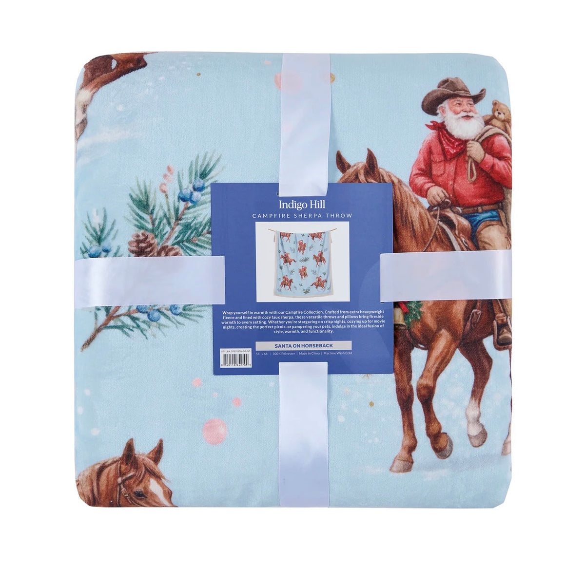 Santa on Horseback - Campfire
Sherpa Throw