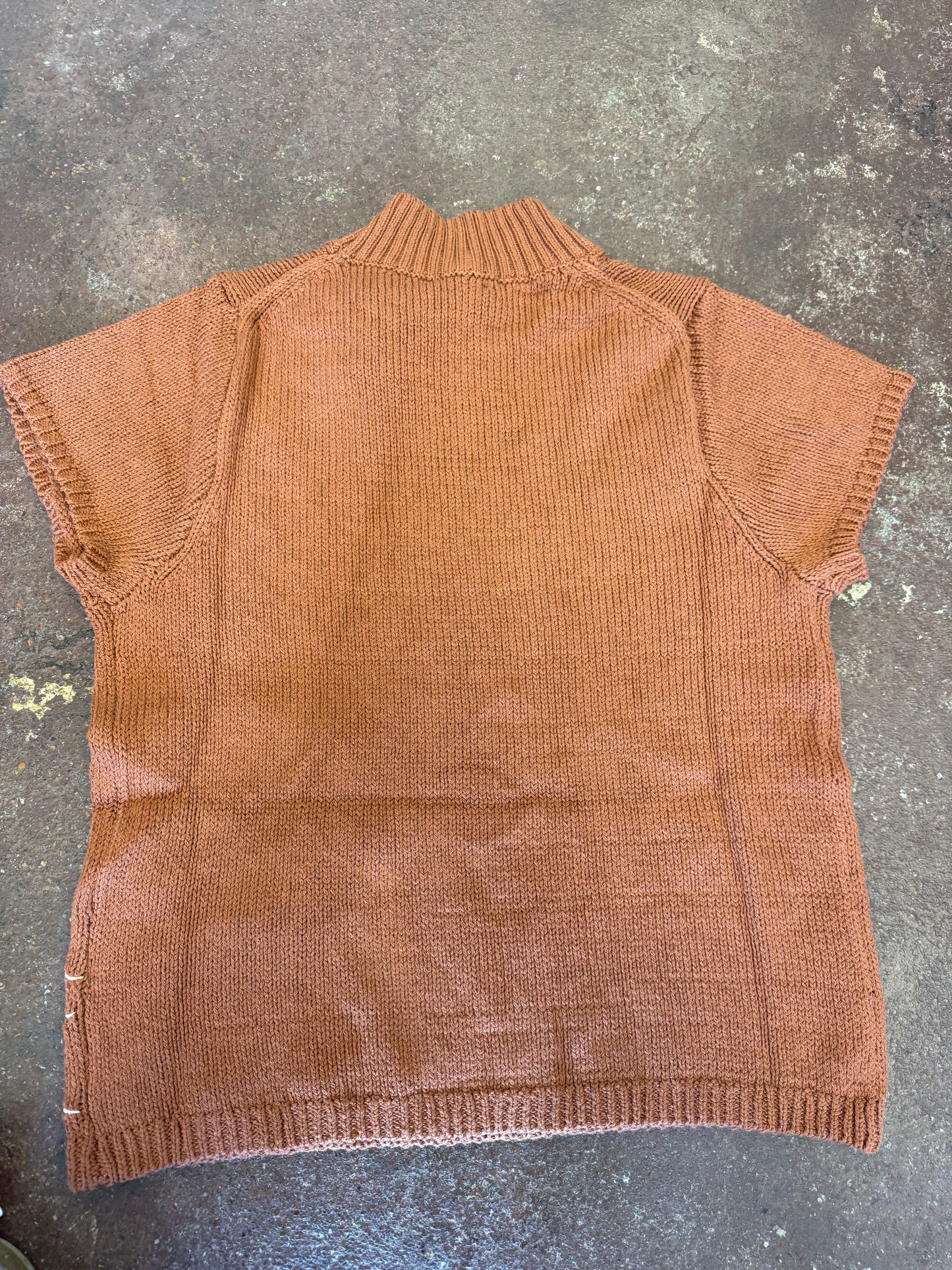 MOCK NECK COWGIRL KNIT TOP