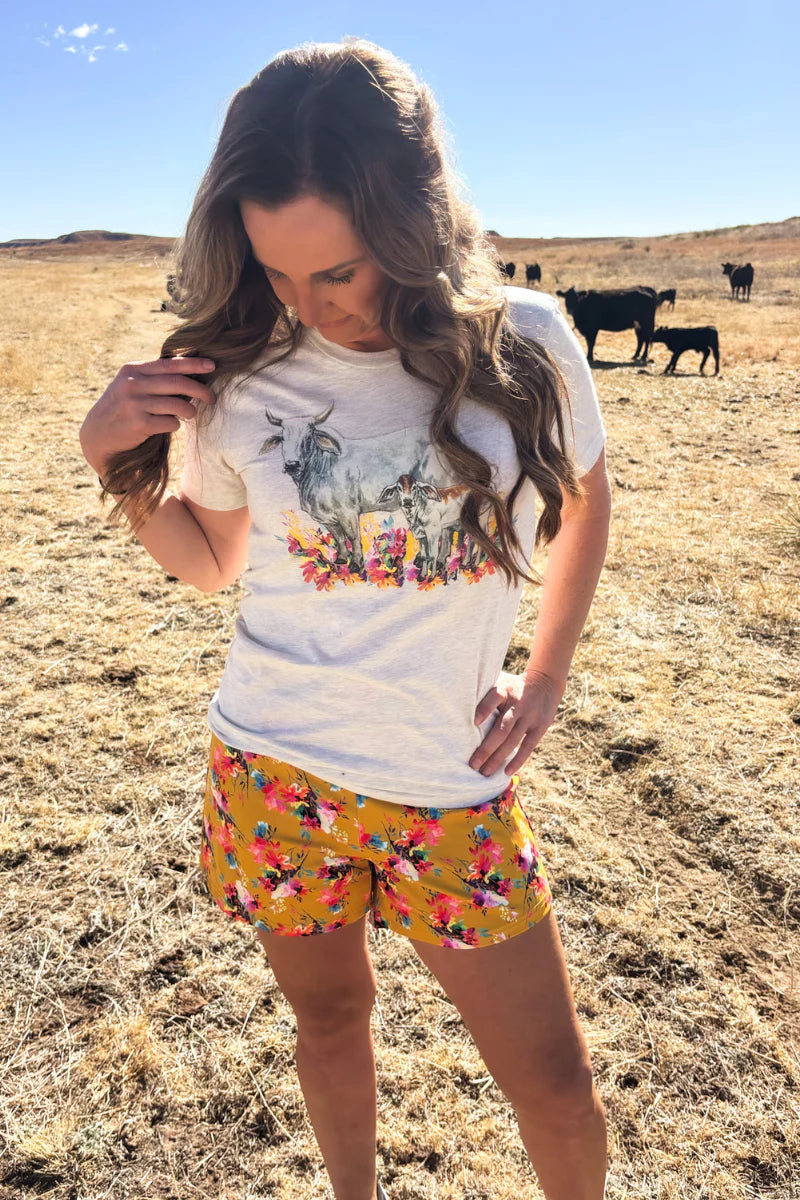 WARM WILDFLOWER SHORTS