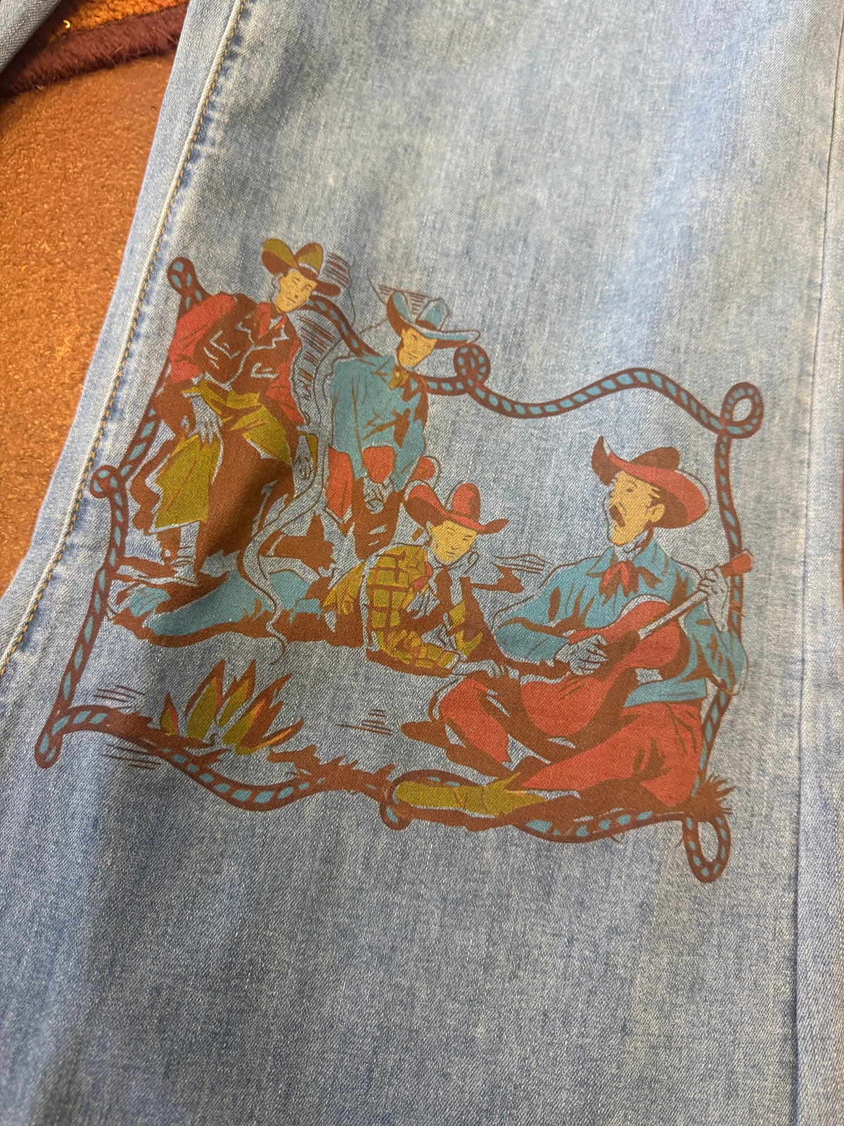 CAMPFIRE WIDE LEGGED DENIM JEAN