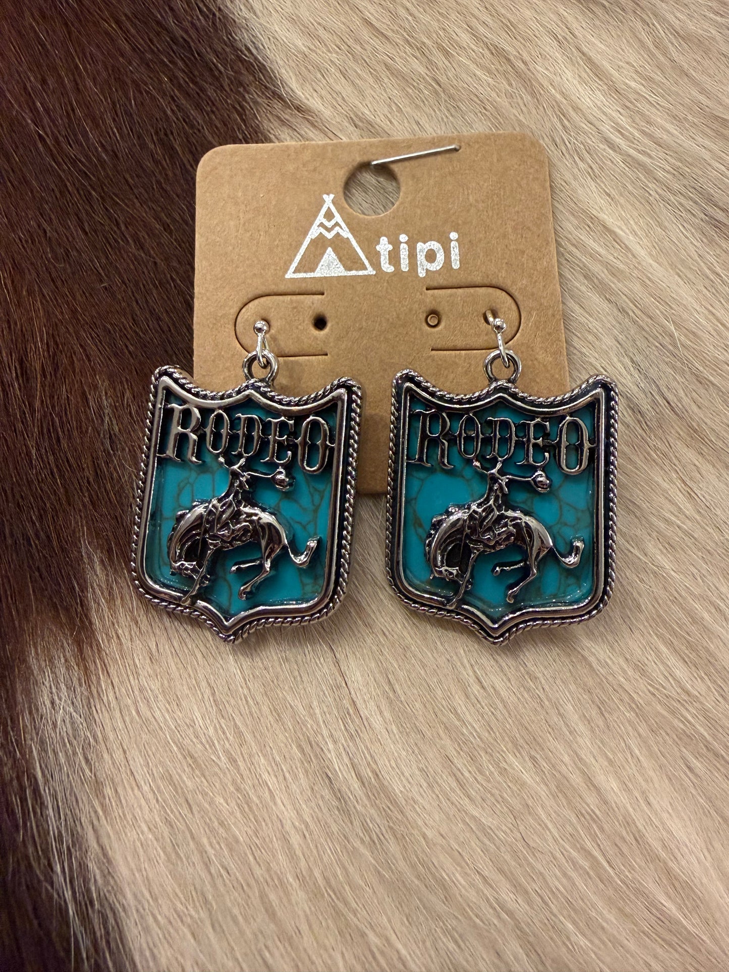 Buckin Rodeo Earrings