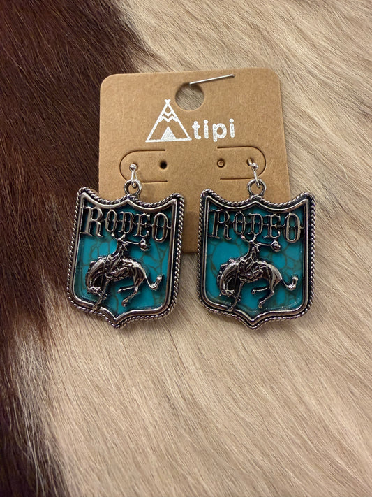 Buckin Rodeo Earrings