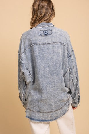 Denim Button Down