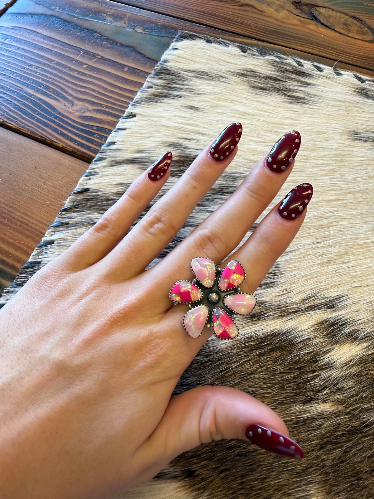 Pink Rodeo Bloom Ring