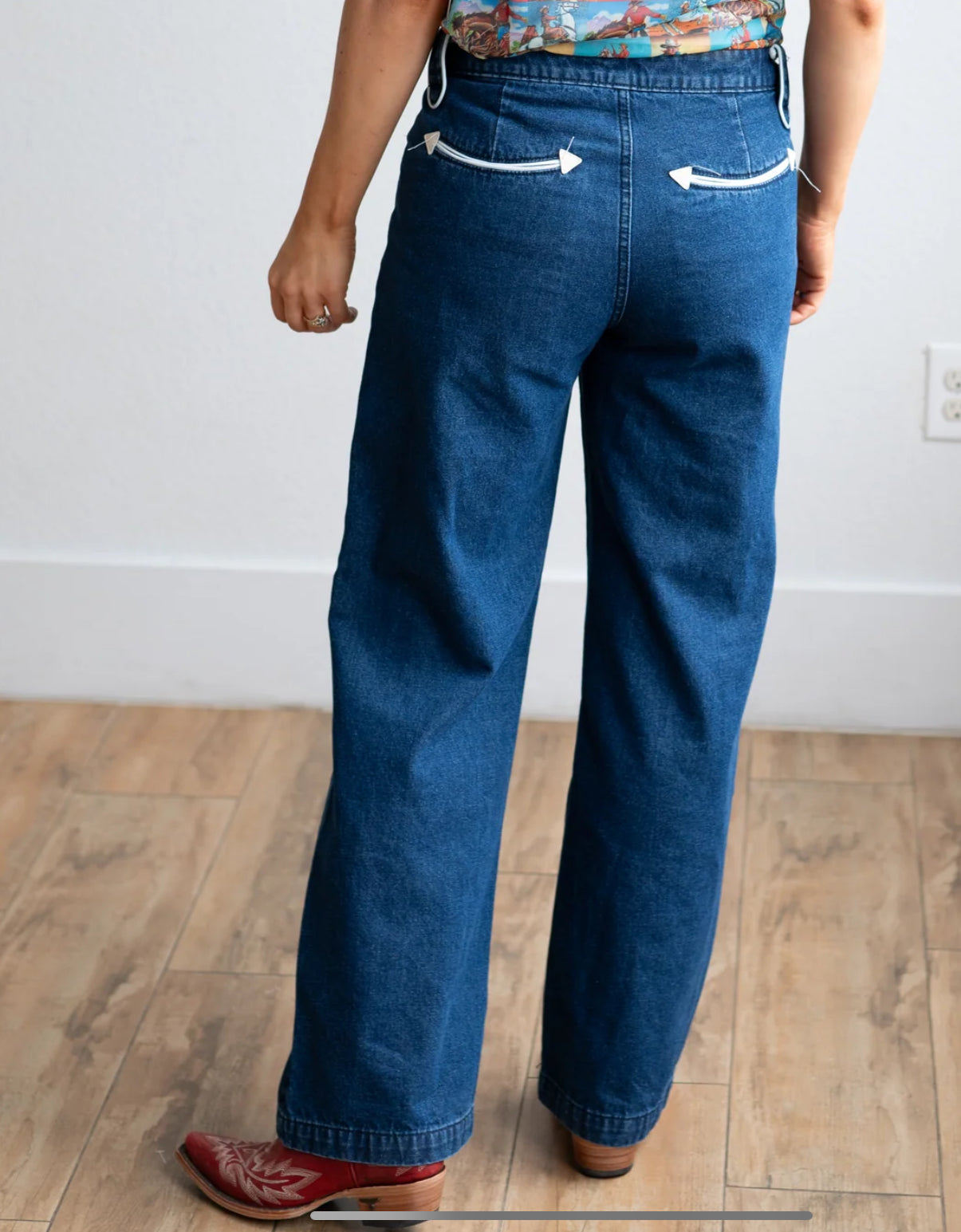 Vintage Cowgirl Arrow Jeans