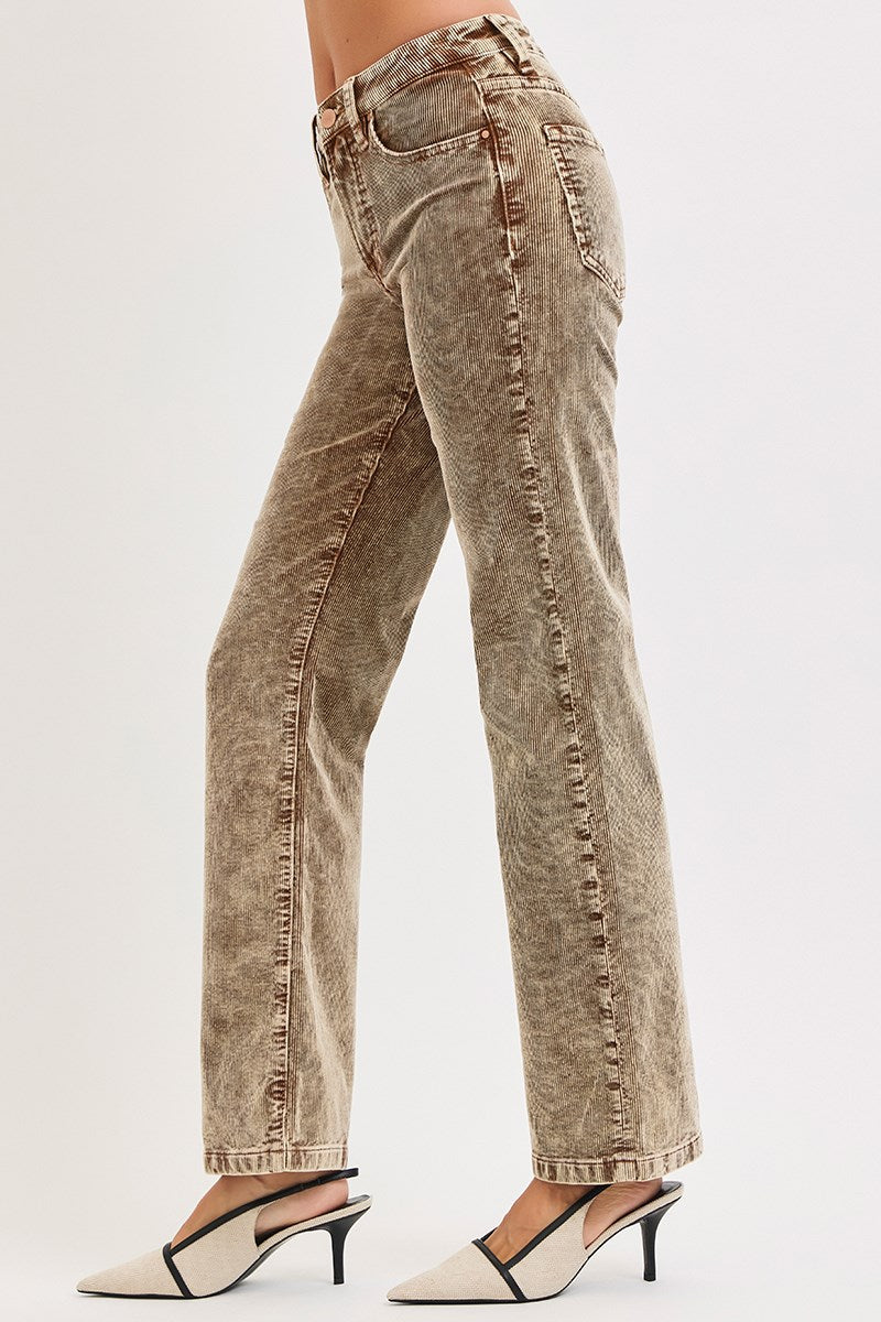 Risen Mocha Corduroy Pants