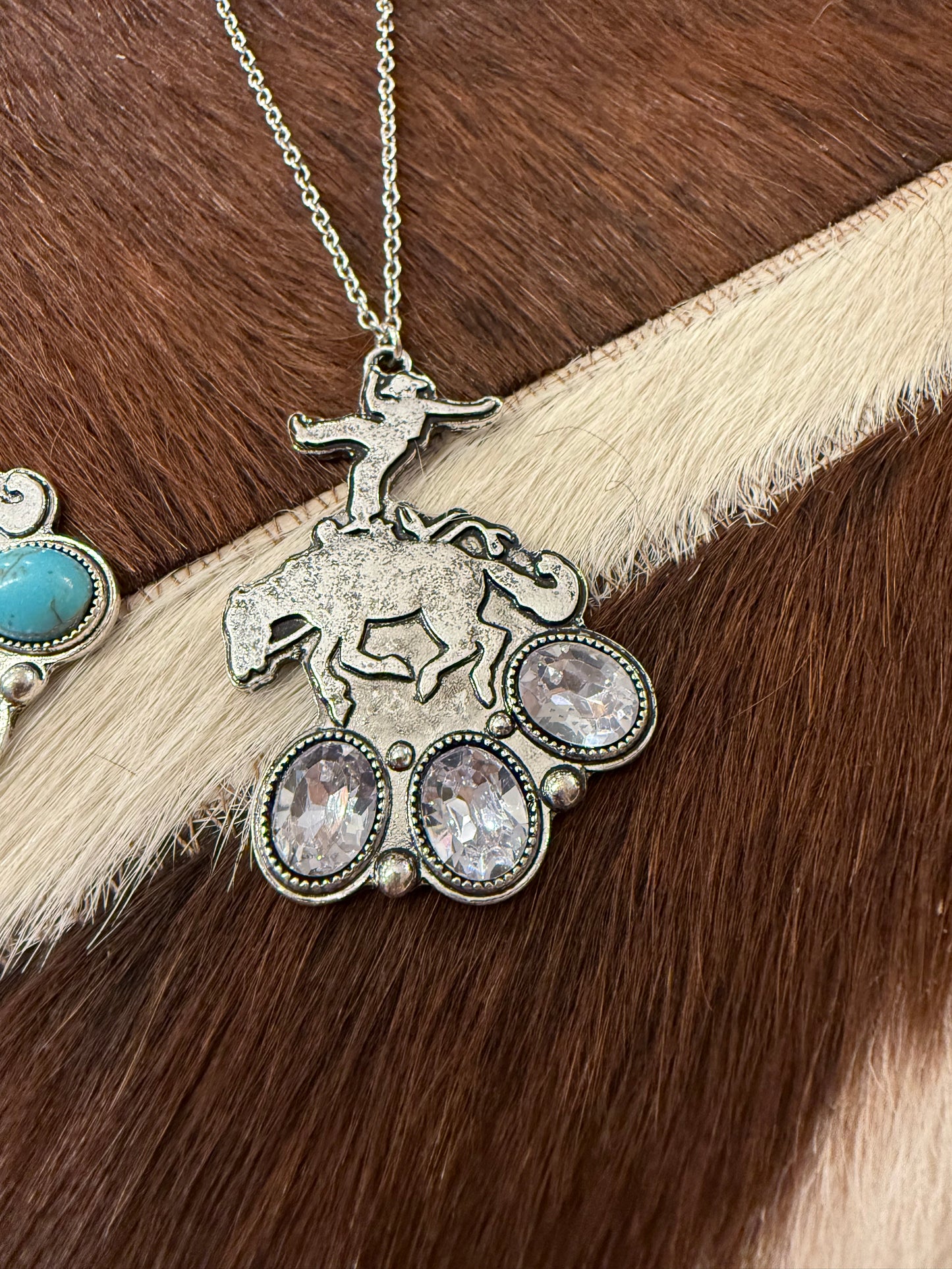 Kick It Cowboy Necklace