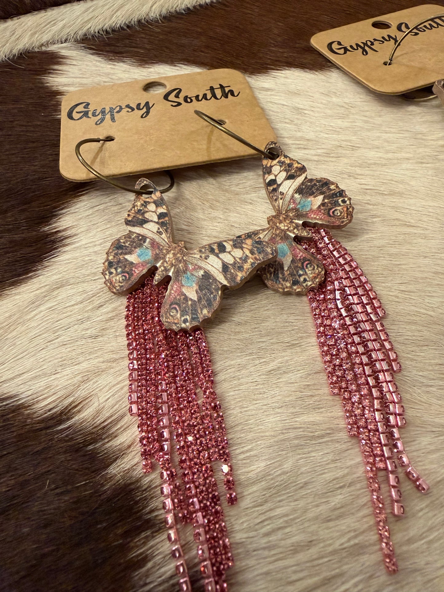 Butterfly Bling Earrings