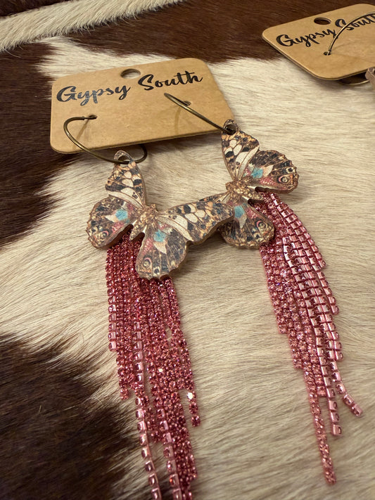 Butterfly Bling Earrings