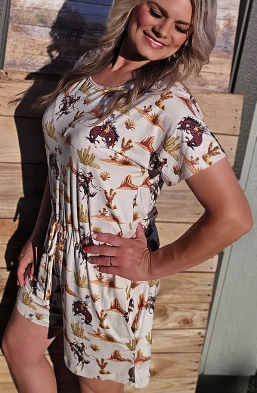 Down In The Desert Romper