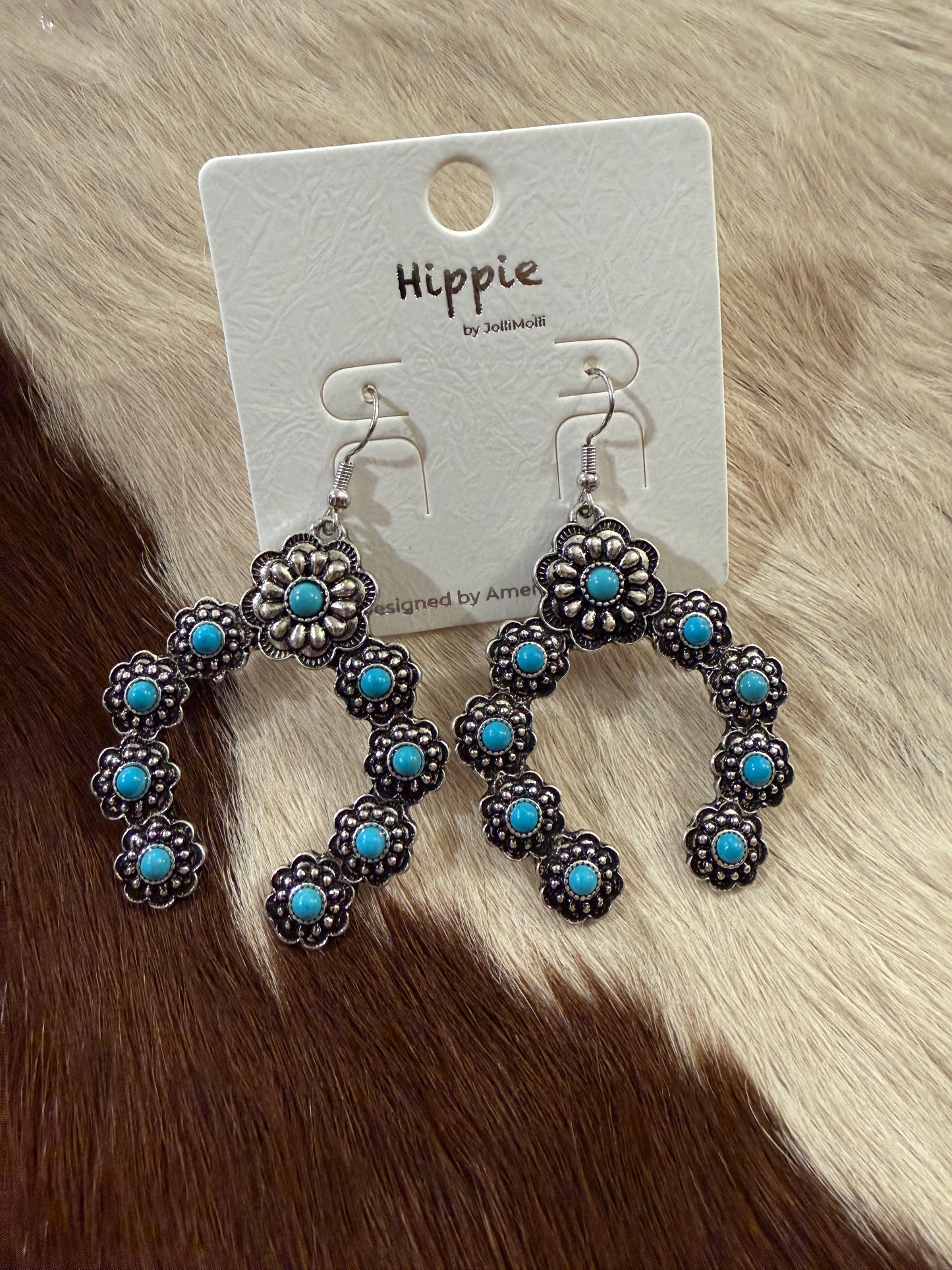 Concho Flower Earrings