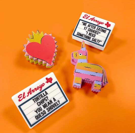 Tex-Mex Chip Clips (Set of 4)