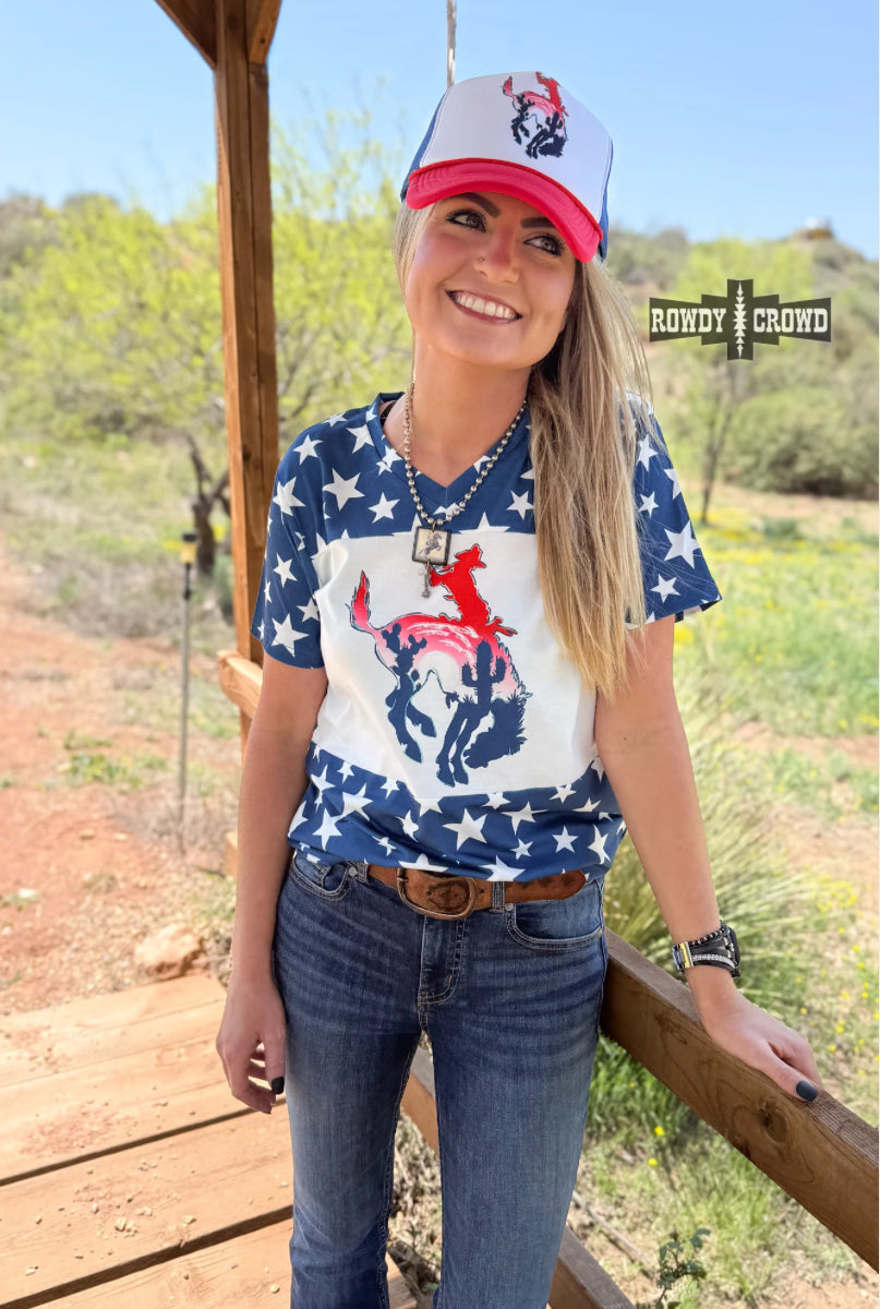 Americana Bronc Tee