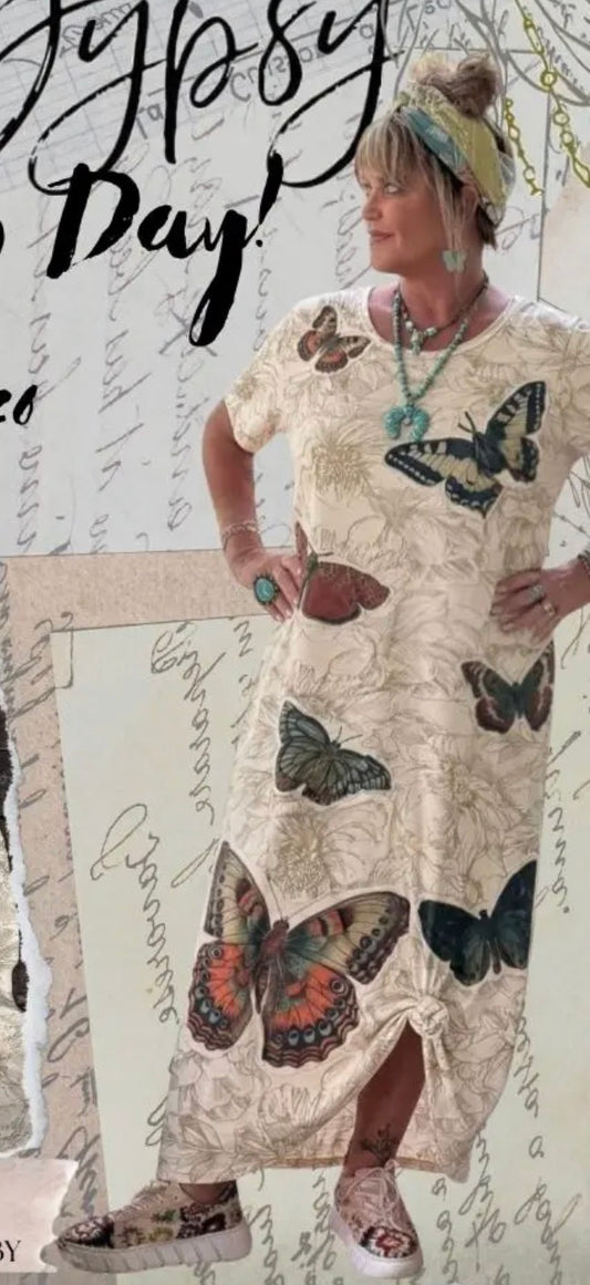 Weekend Wander Dress - Flutter By