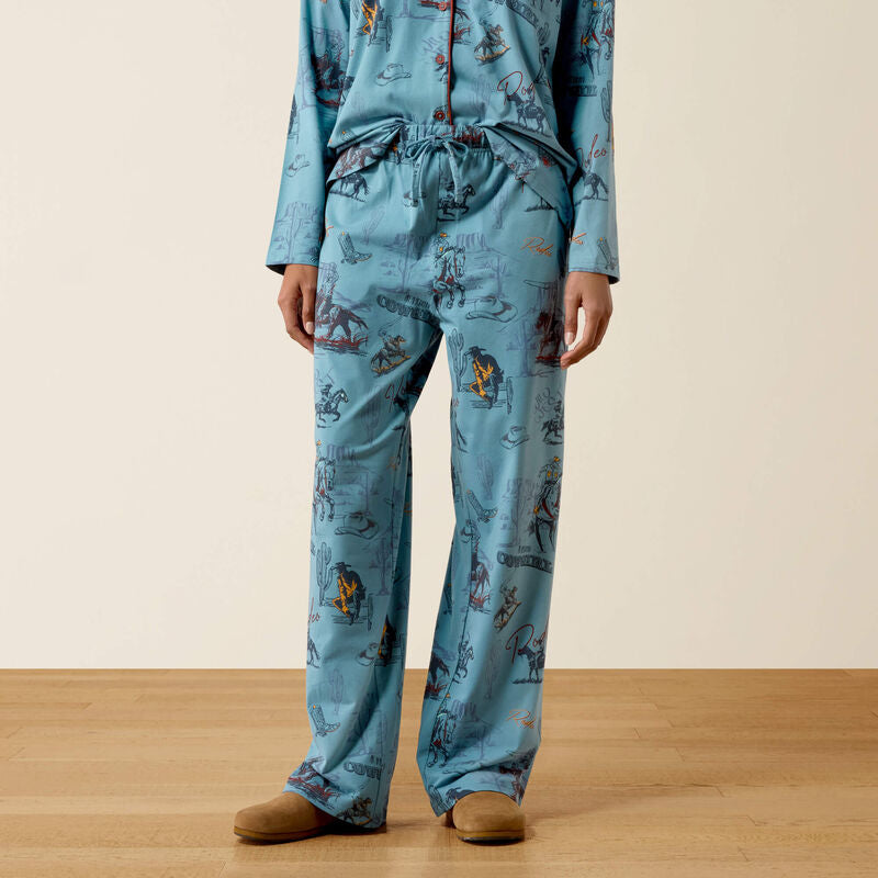 Retro Rodeo Pajama Set