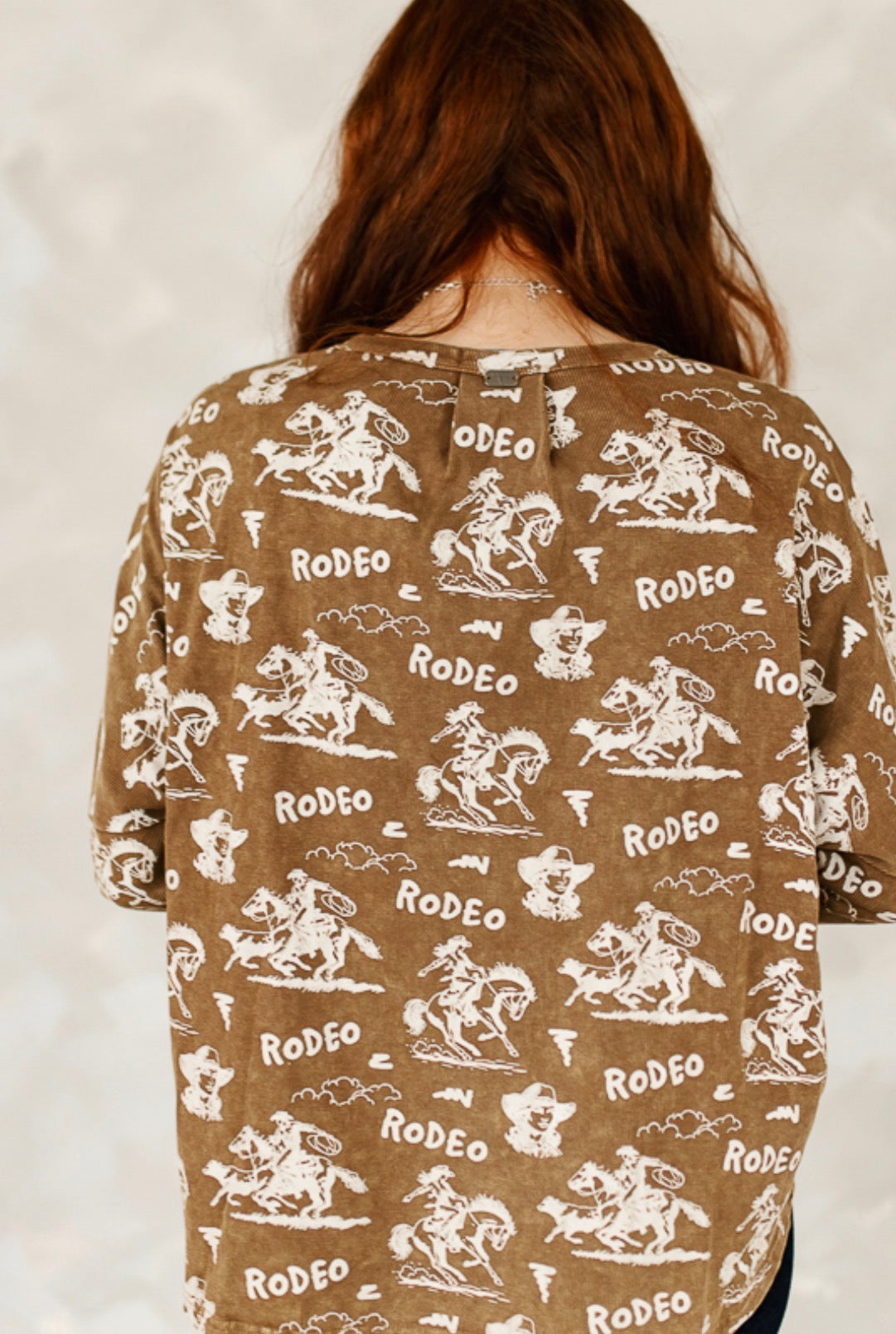 CAMEL MINERAL WASH RODEO TOP