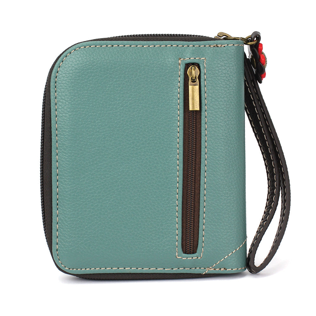 ZIP AROUND WALLET - BICYCLE