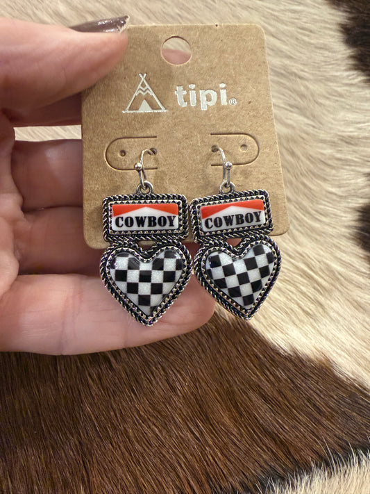 Cowboy Love Earrings
