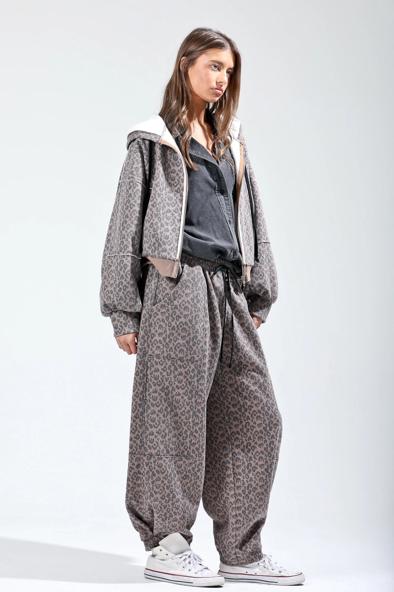 Leopard Print Sweats